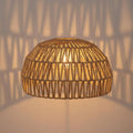 Boho Rattan Replacement Pendant Lamp Shade