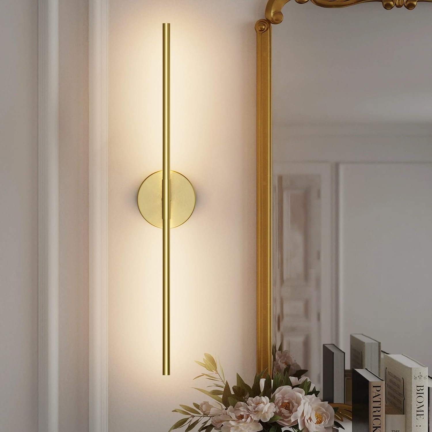 Rotatable Gold LED Bathroom Vanity Light