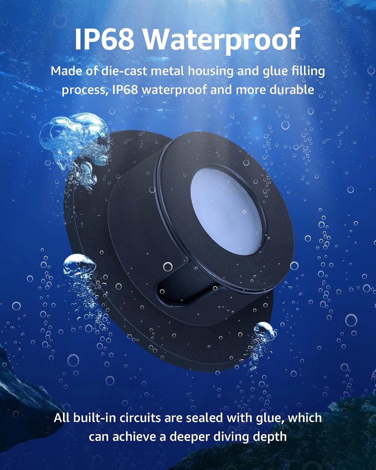Low Voltage Warm White LED Underwater Pond Lights