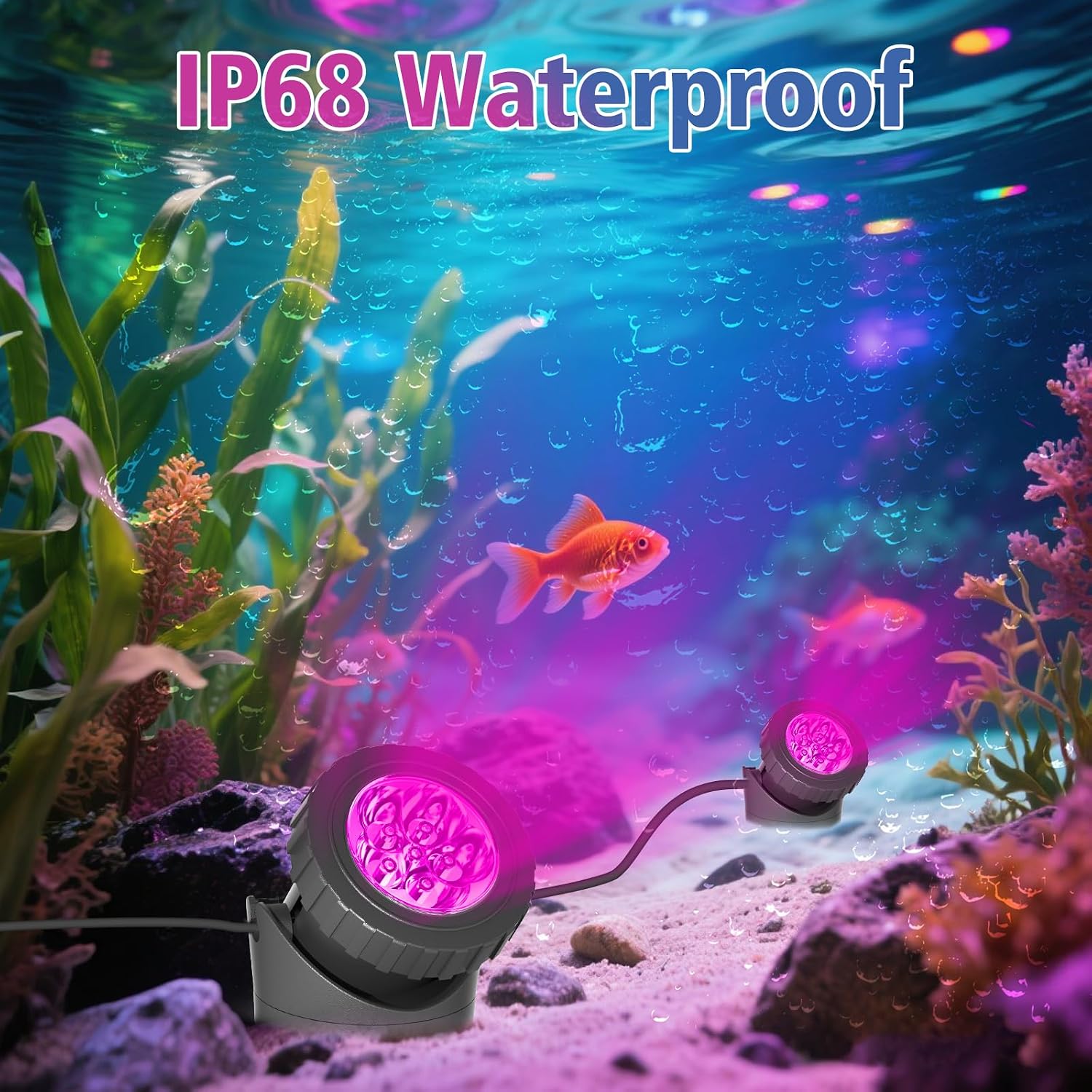 Remote Controlled Color Changing Submersible Lights